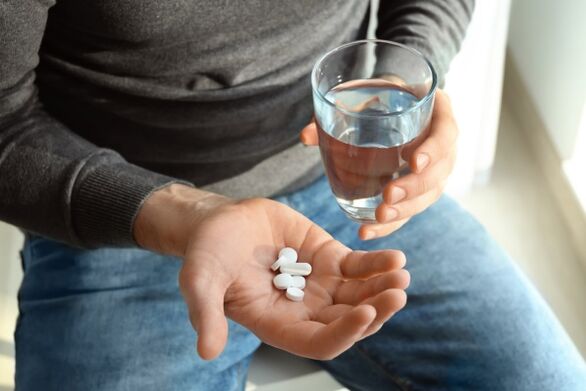 Užívání léků na bakteriální prostatitidu