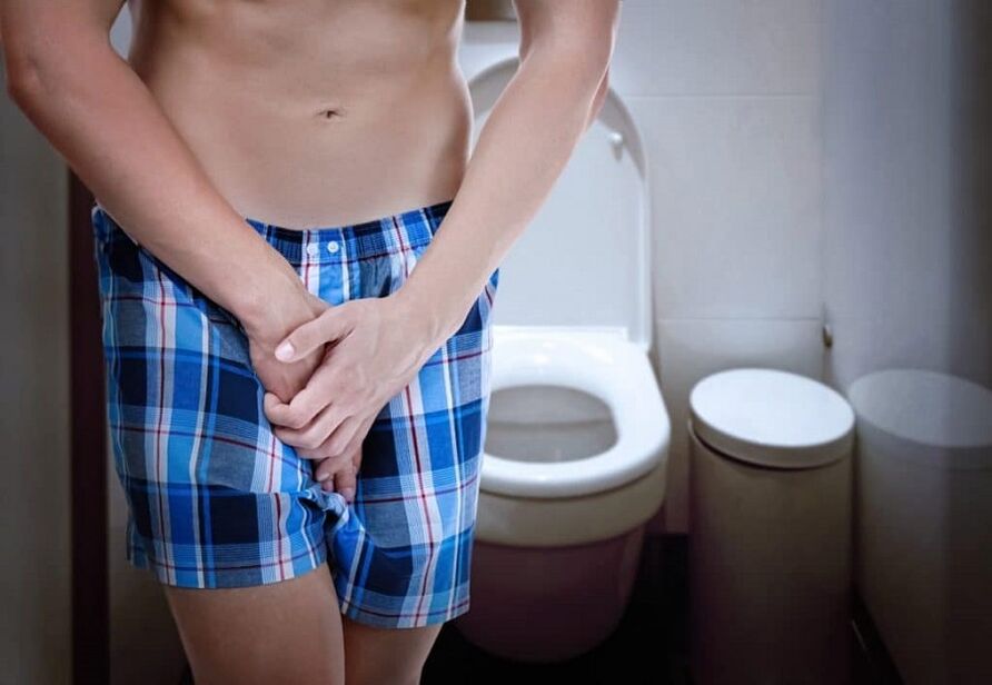 vyprázdnění močového měchýře, aby se zabránilo prostatitidě